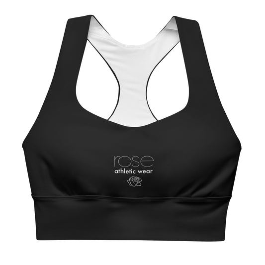 All-Over Print Recycled Longline Sports Bra